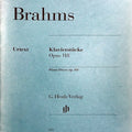 Brahms Six Piano Pieces Op 118 Henle Urtext