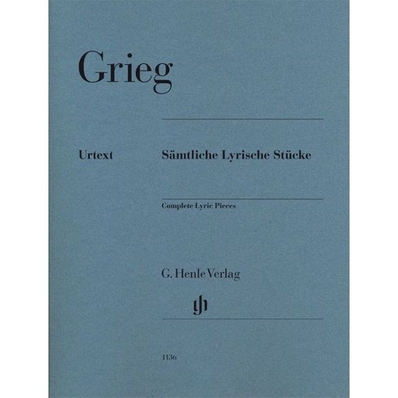 Grieg Lyric Pieces Selection Henle Urtext