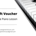 Sonata House Piano Lesson Gift Voucher £100
