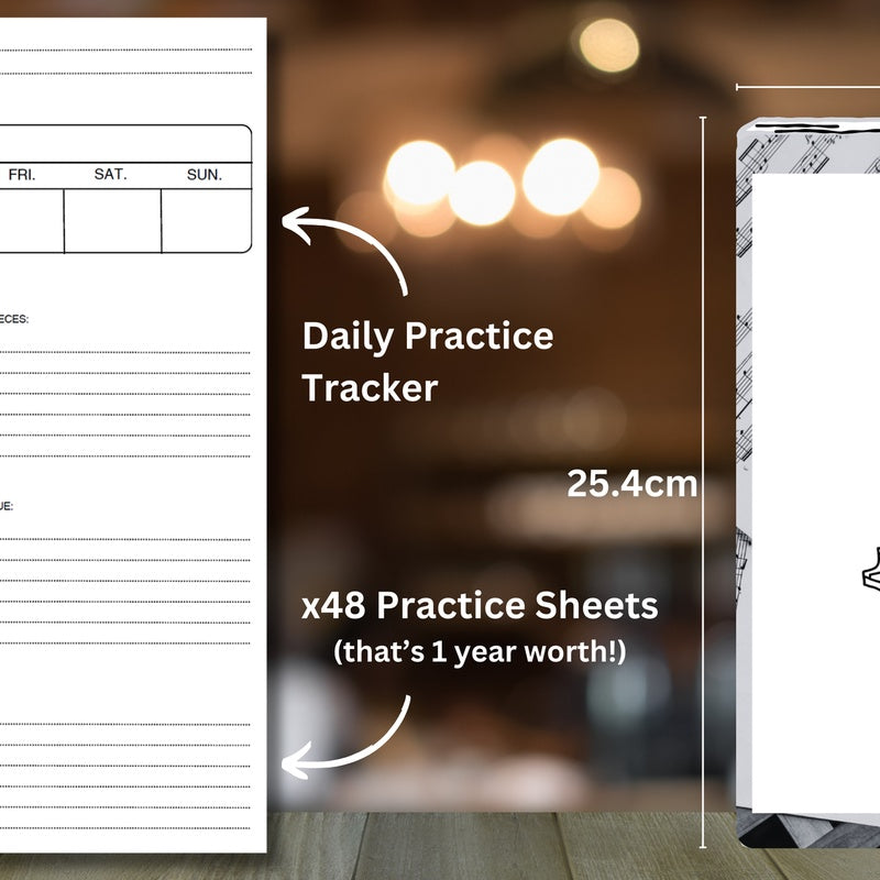 Sonata House Piano Practice Journal